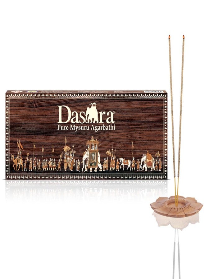 سايكل أعواد بخور داسارا النقية من سايكل، بخور ماسالا يدوم طويلاً لتجربة بوجا إلهية ومميزة، وللمهرجانات والمناسبات، ومثالية كهدية - عبوة واحدة (عبوة من 60 عودًا) - Image 1